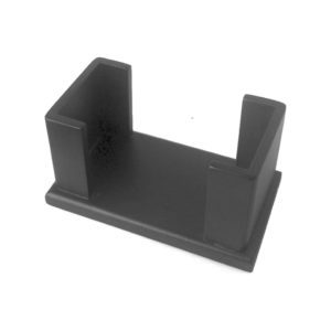 wooden upright coaster holder