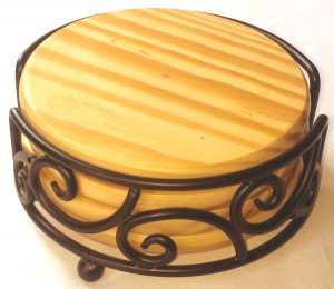 round coaster holder