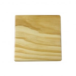 wood coasters with holder