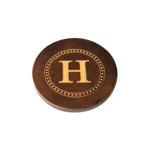 personalized wood coasters