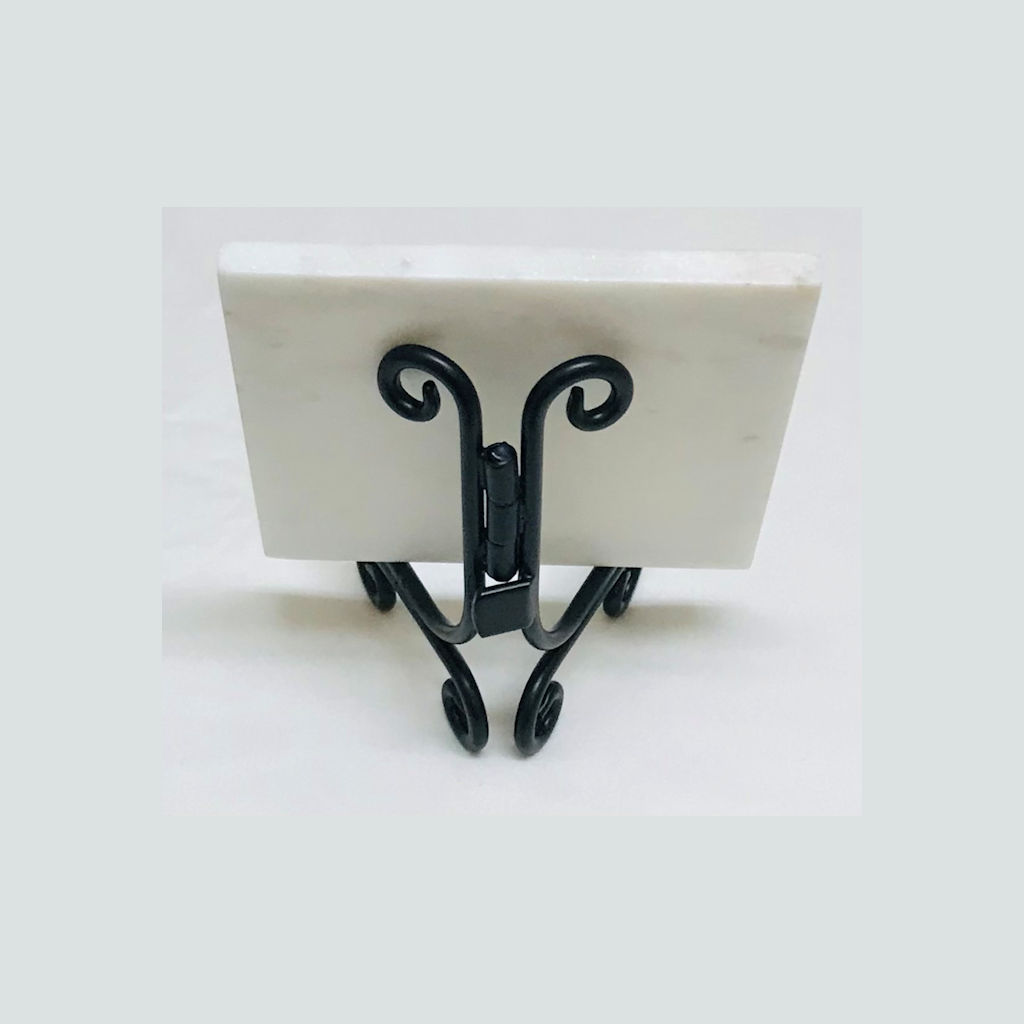 marble coaster stand