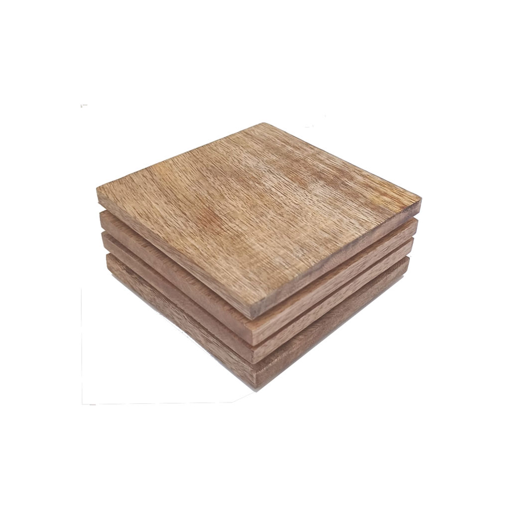 wood coasters unfinished