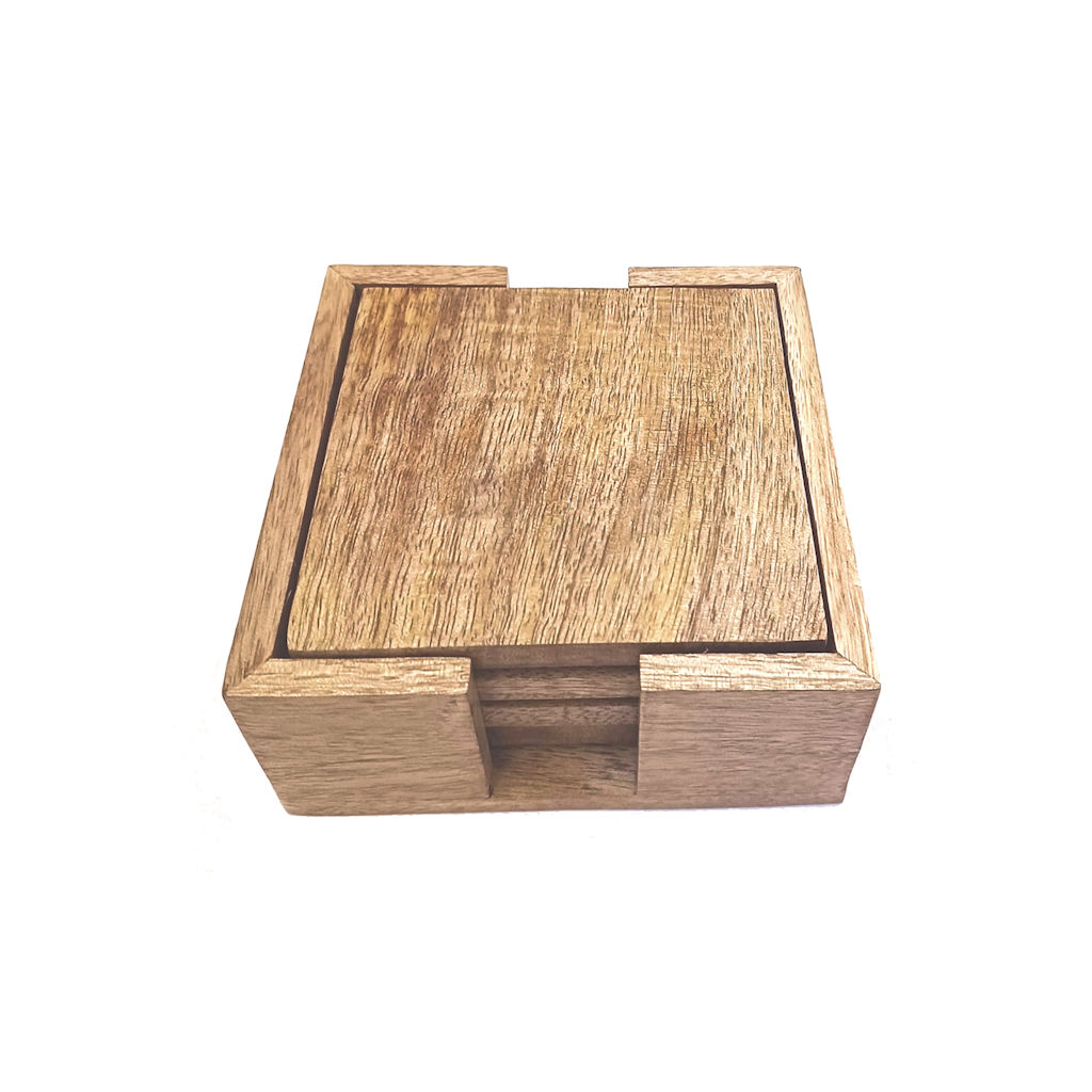 wood coasters unfinished