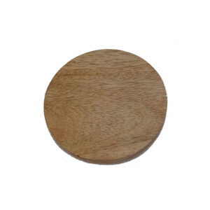 unfinished round wood coasters