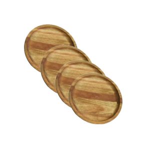 acacia coasters